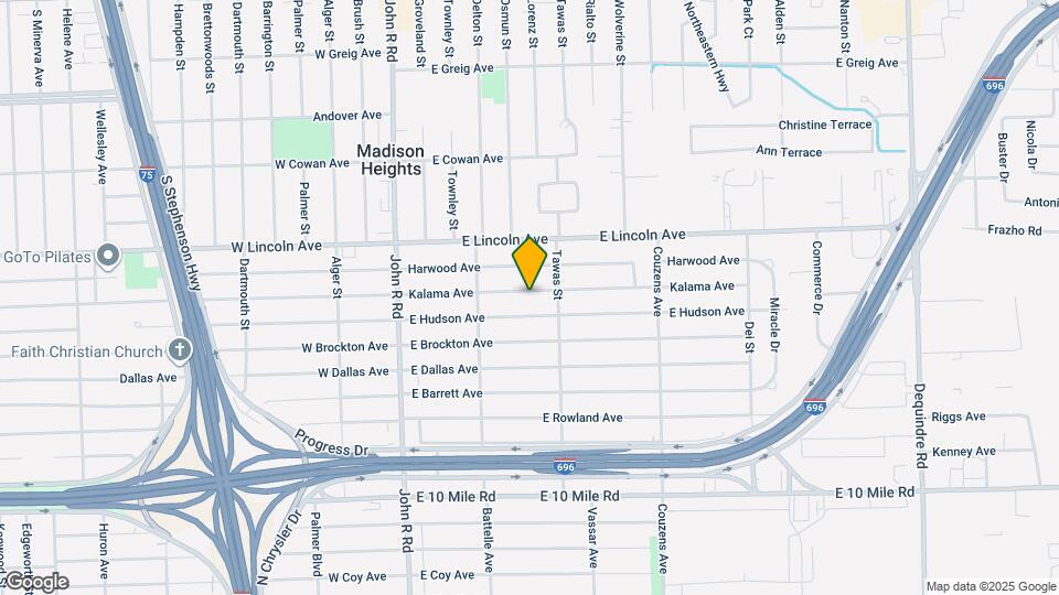 600 Kalama Ave Map and Location Details