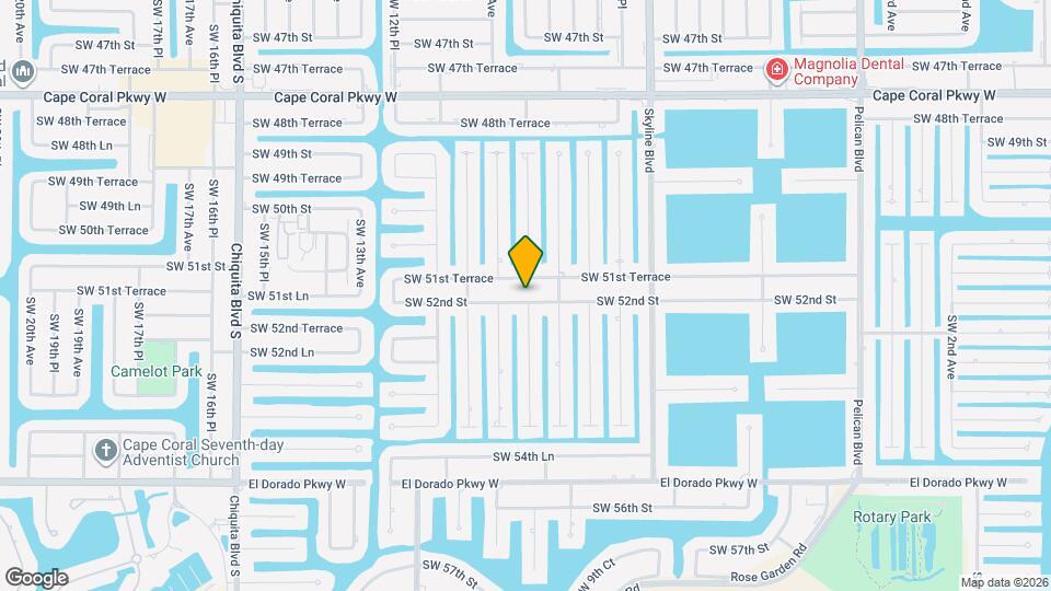 937 SW 52nd St Map and Location Details