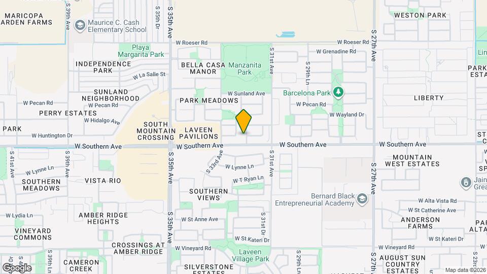 5910 S 32nd Ave Map and Location Details