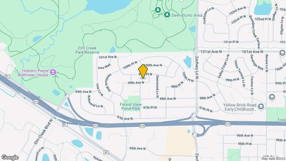 11690 99th Ave N Map and Location Details