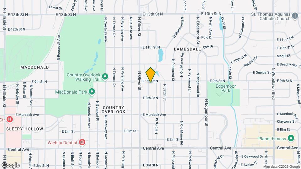 948 N Glendale St Map and Location Details