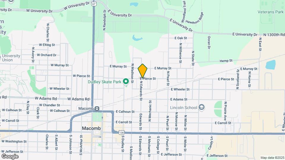 533 N Edwards St Mapa y Detalles de la Ubicación