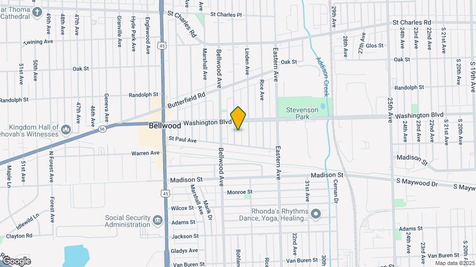 623 Bohland Ave, Unit 1 Floor Mapa y Detalles de la Ubicación