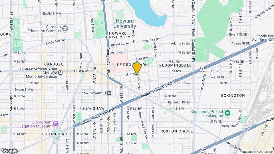 1910 4th St NW Map and Location Details