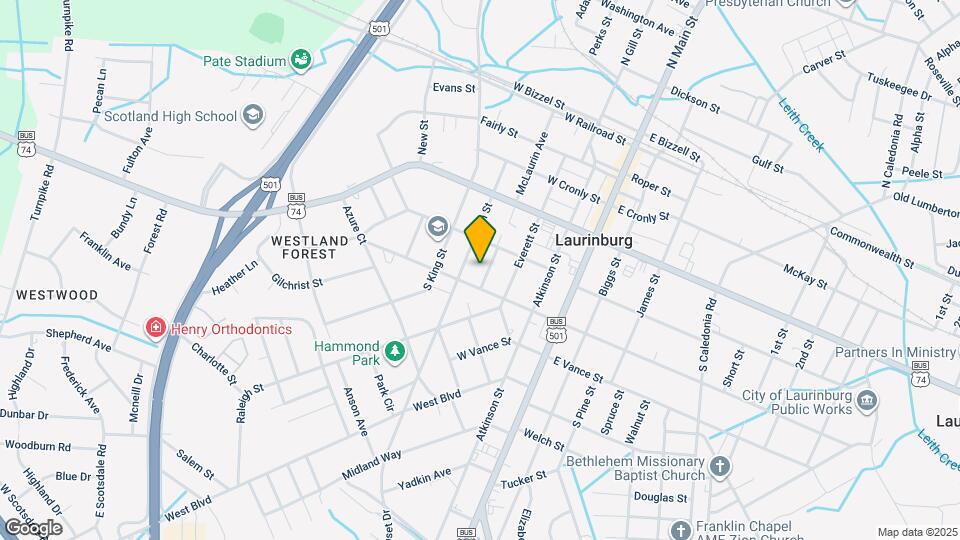 517 Williams St Map and Location Details