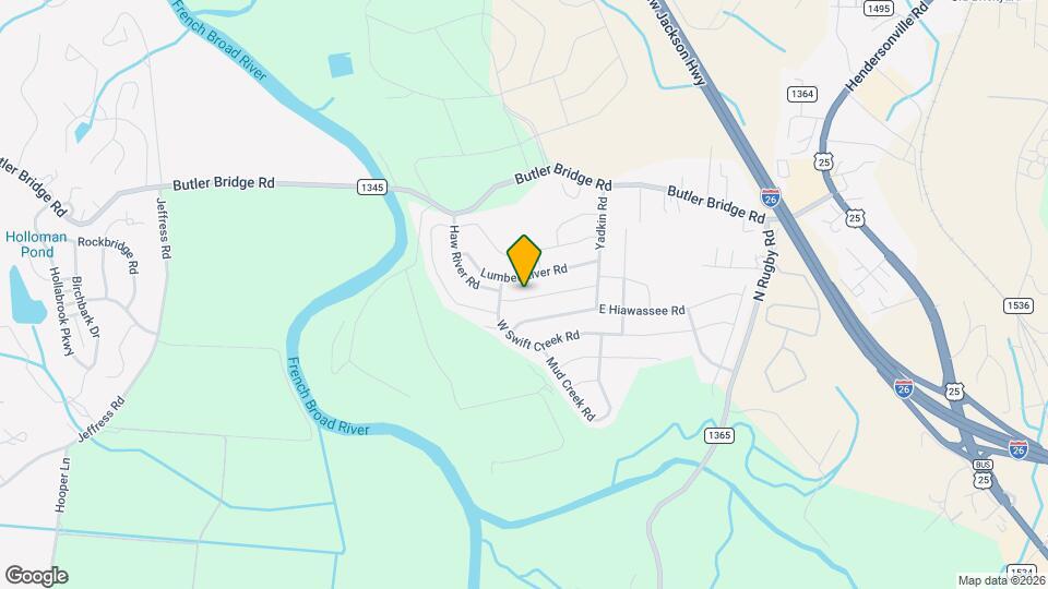 168 Pamlico Rd Mapa y Detalles de la Ubicación