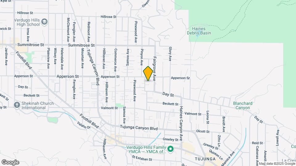 10234 Silverton Ave Mapa y Detalles de la Ubicación