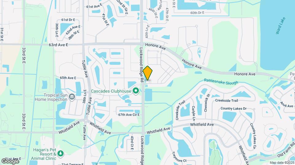 6516 Palm Leaf Ct Map and Location Details