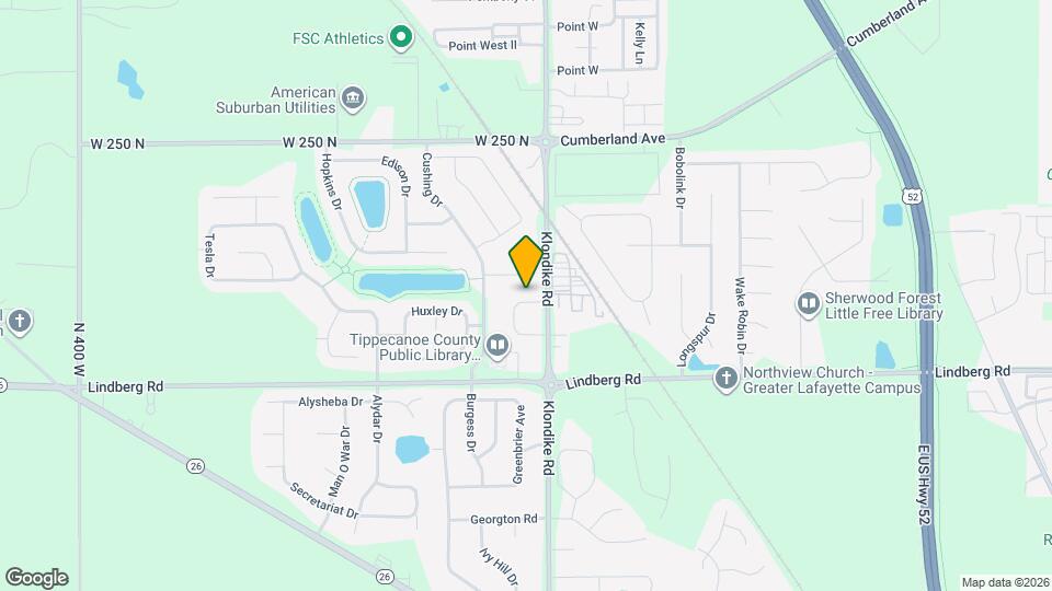 2160 Rutherford Dr Map and Location Details