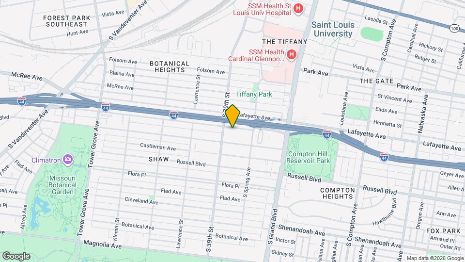 3850 De Tonty St, Unit 3850 De Tonty St Apt A Mapa y Detalles de la Ubicación