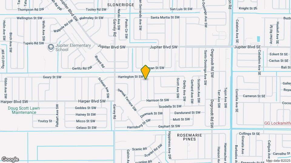 722 Hartford Ave SW Map and Location Details