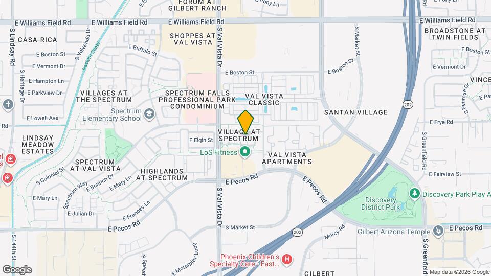 1705 E Joseph Way Map and Location Details