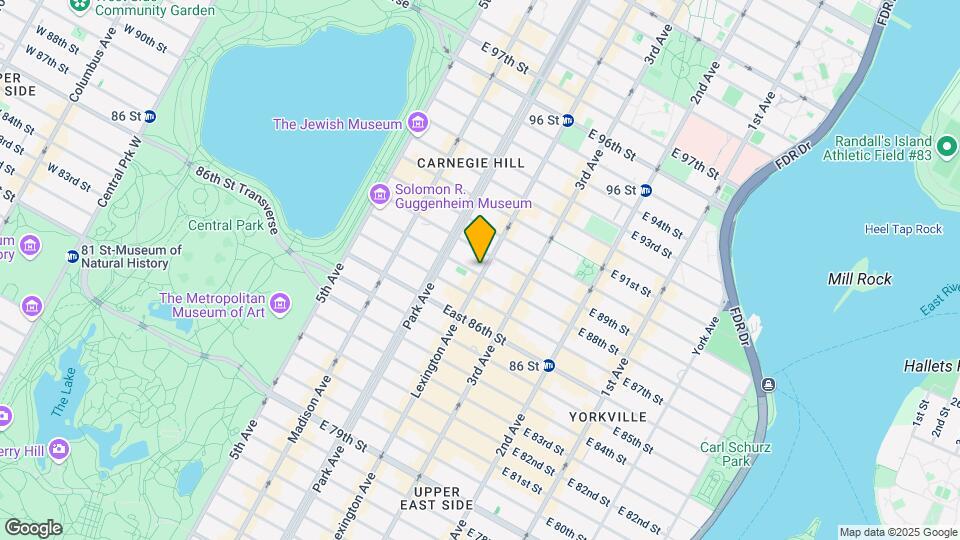 1324 Lexington Avenue Map and Location Details