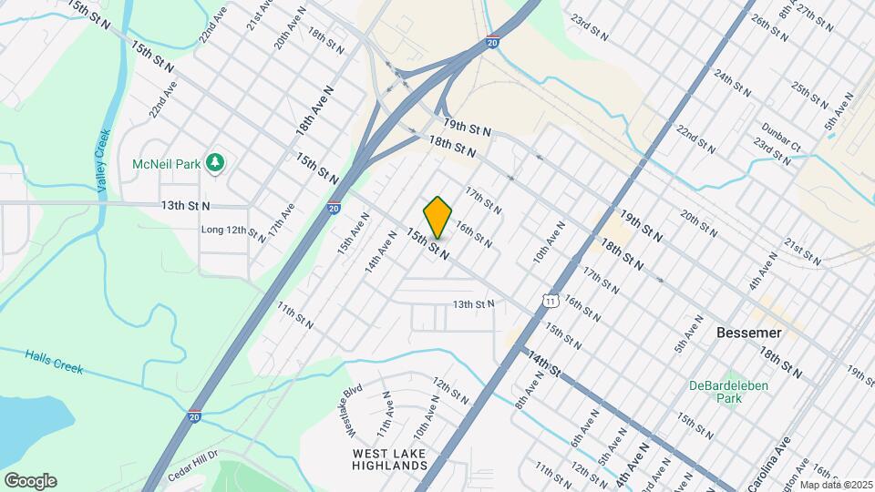 1215 15th St N Map and Location Details