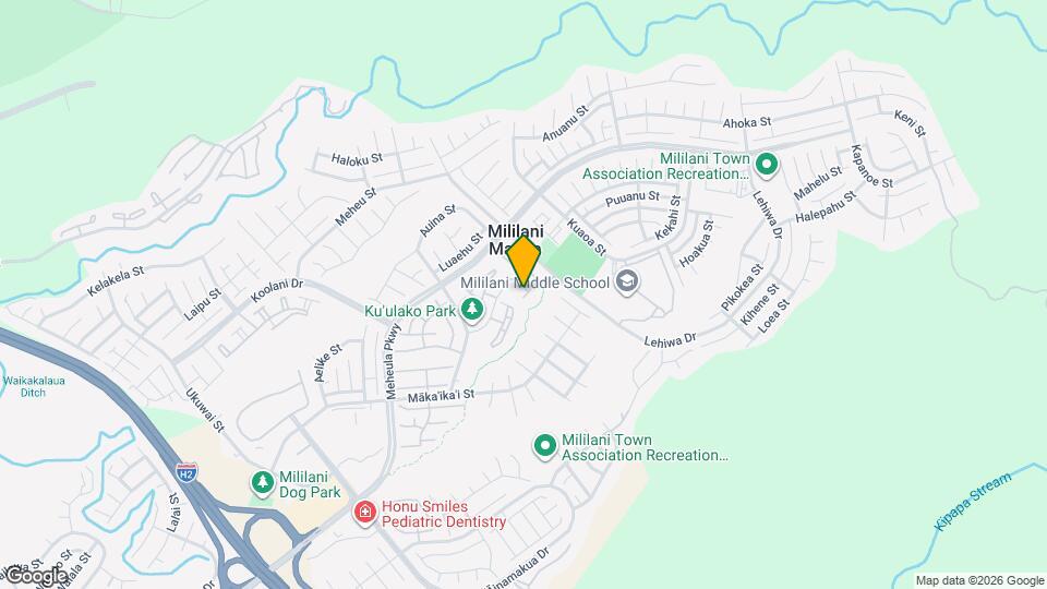 95-1041-1041 Kuauli St Map and Location Details