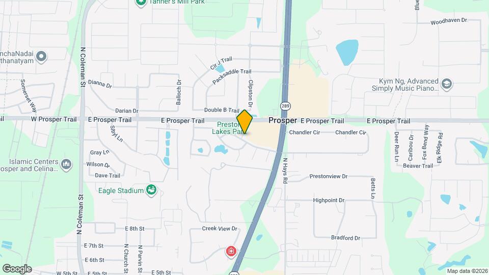 831 Bridgeport Dr Map and Location Details