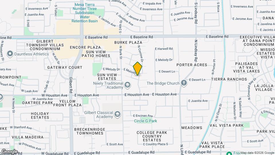 462 E Merrill Ave Mapa y Detalles de la Ubicación