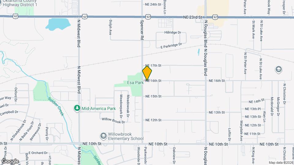 1632 Spencer Rd Map and Location Details