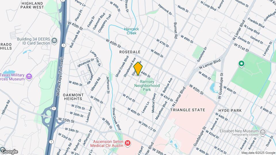 4304 Ramsey Ave Map and Location Details
