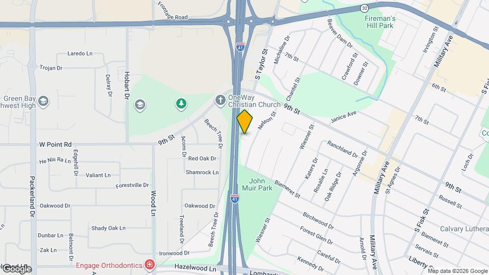 1435 S Taylor St Mapa y Detalles de la Ubicación