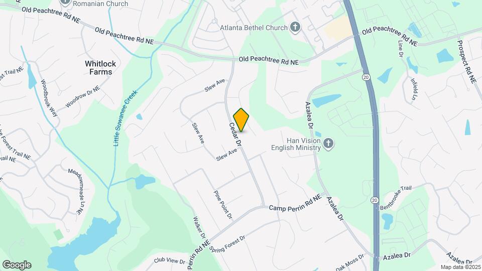 2381 Cedar Dr Mapa y Detalles de la Ubicación