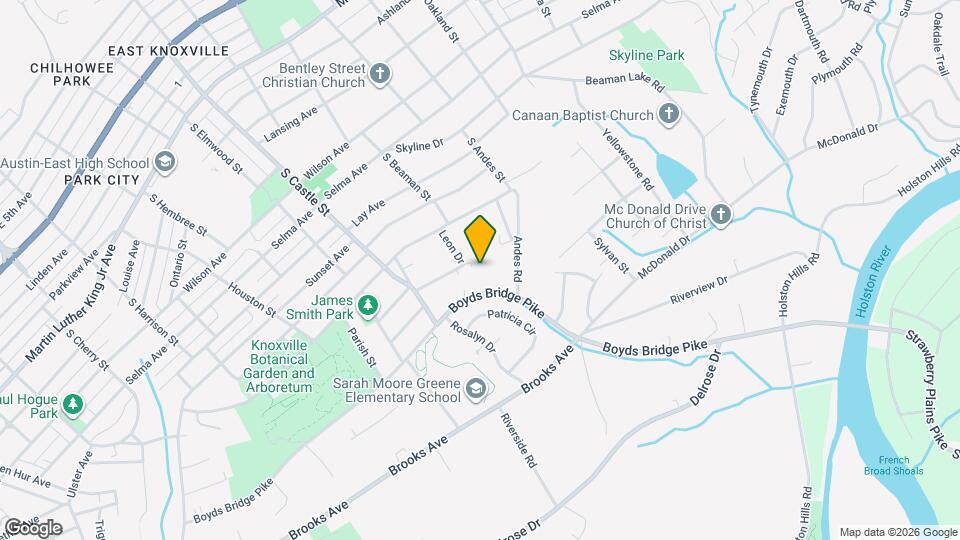 3210 Landview Dr Map and Location Details