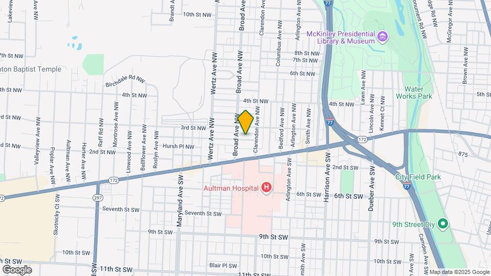 2635 2nd St NW Map and Location Details