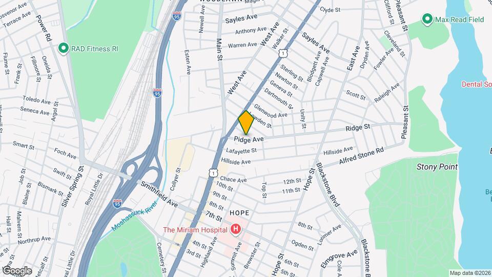 143 Pidge Ave Map and Location Details