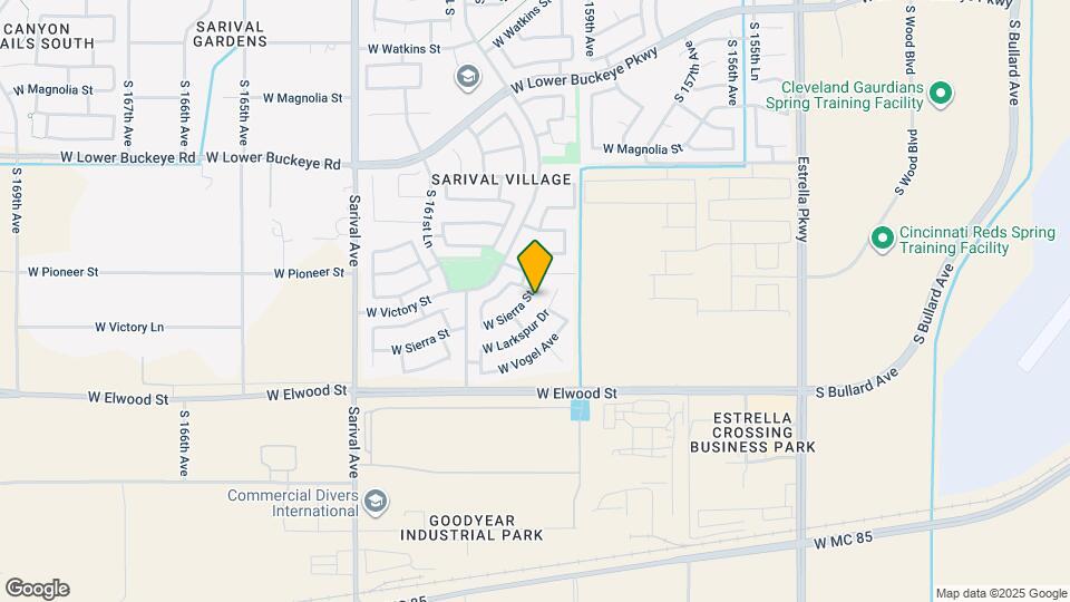 16015 W Sierra St Mapa y Detalles de la Ubicación
