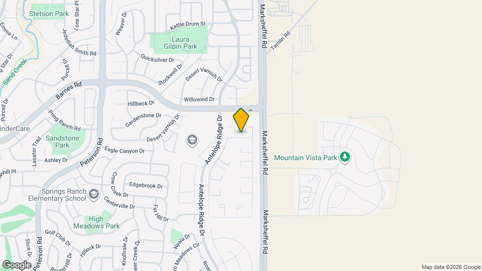 4626 Gray Fox Heights Map and Location Details