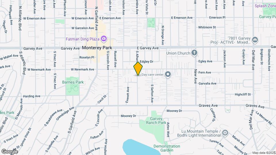 328 S Alhambra Ave Map and Location Details