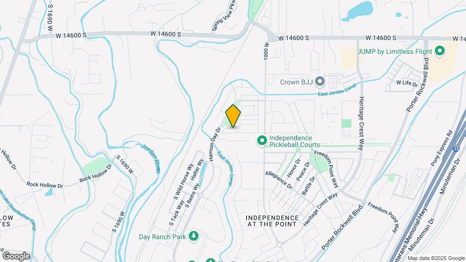 1091 W Emerald Pools Ln Map and Location Details