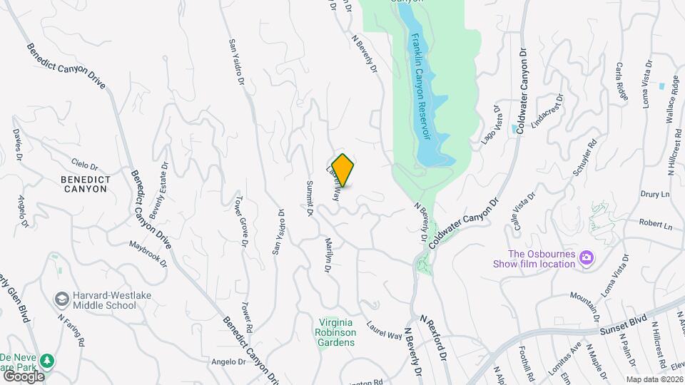 1210 Laurel Way Map and Location Details