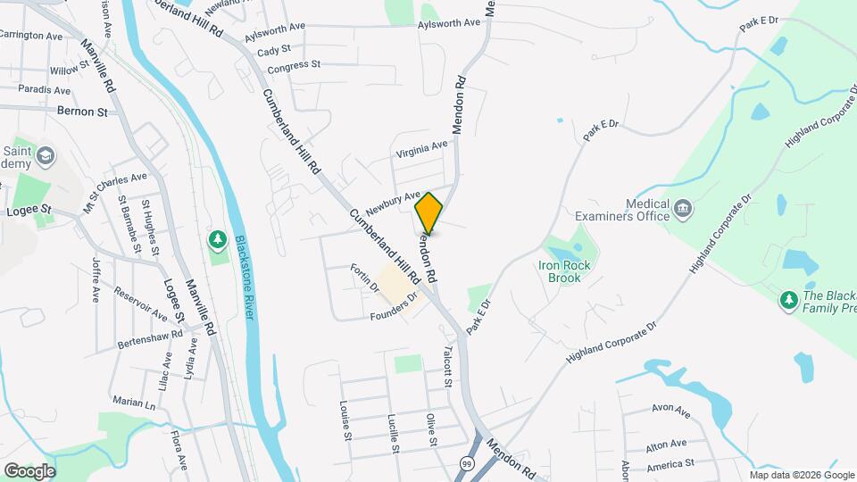 1966 Mendon Rd Mapa y Detalles de la Ubicación