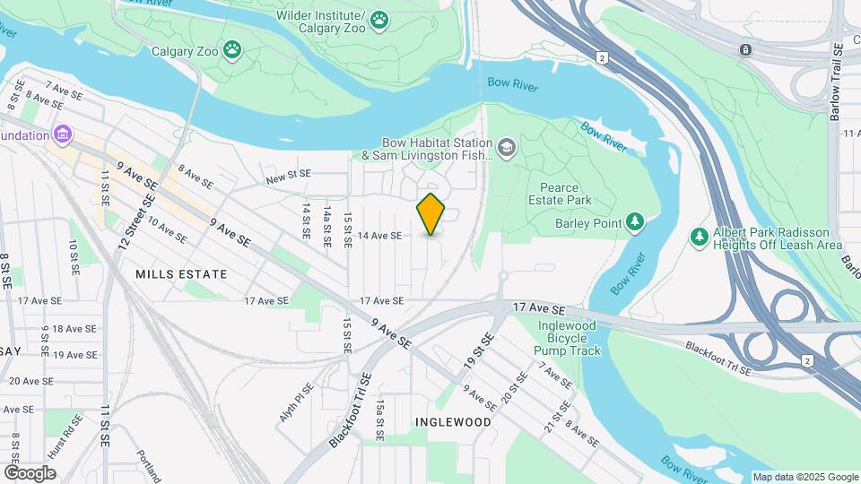 1605-1617 17 St SE Map and Location Details