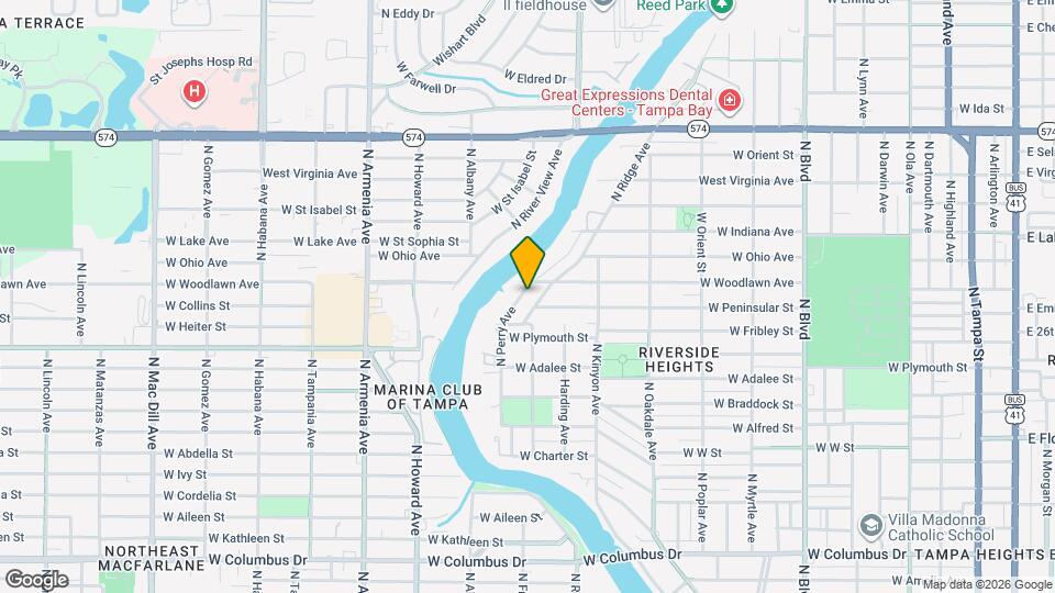 3311 N Perry Ave Map and Location Details