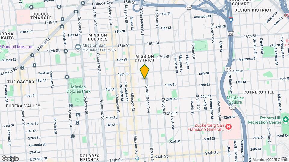 766-770 S Van Ness Ave Mapa y Detalles de la Ubicación