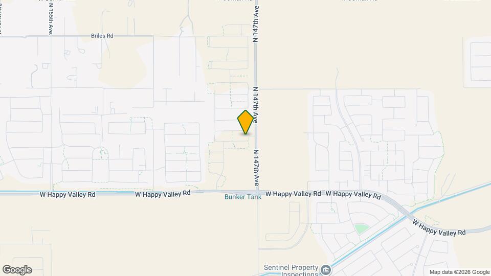 14746 W Smoketree Dr Map and Location Details