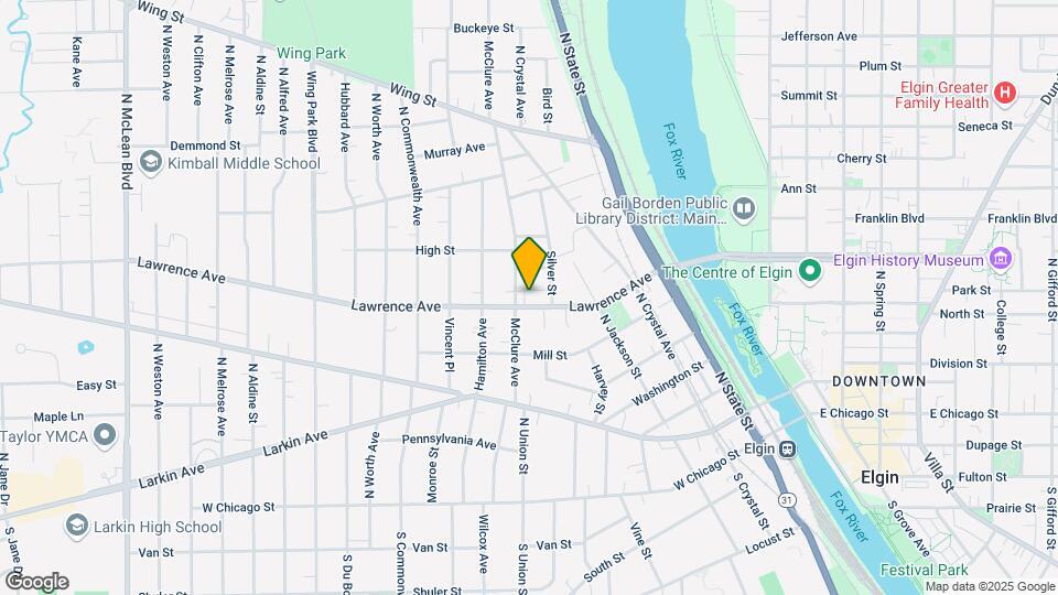 520 Lawrence Ave, Unit 2 second floor Map and Location Details