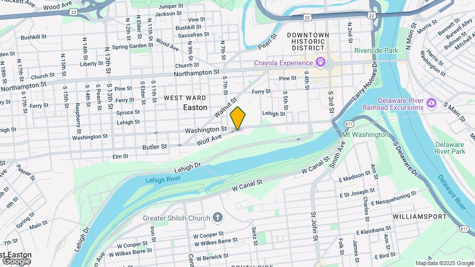 684 Wolf Ave, Unit #1 Map and Location Details