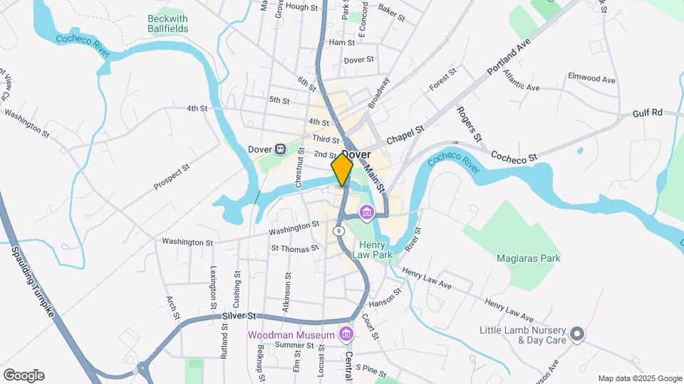 388 Central Ave Map and Location Details