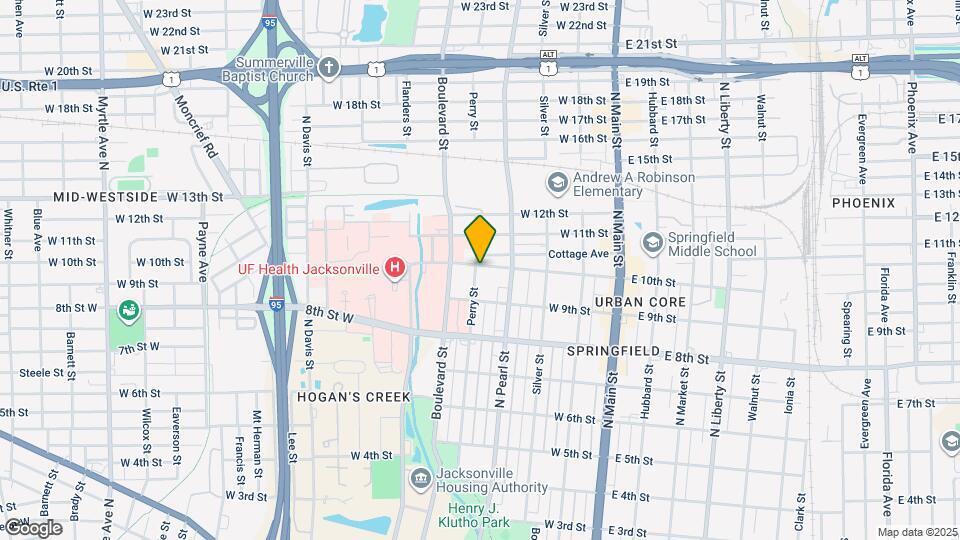 348 W 10th St Mapa y Detalles de la Ubicación