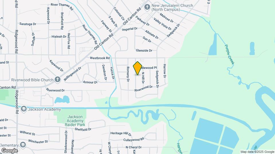 5162 Sunnyvale Dr Map and Location Details