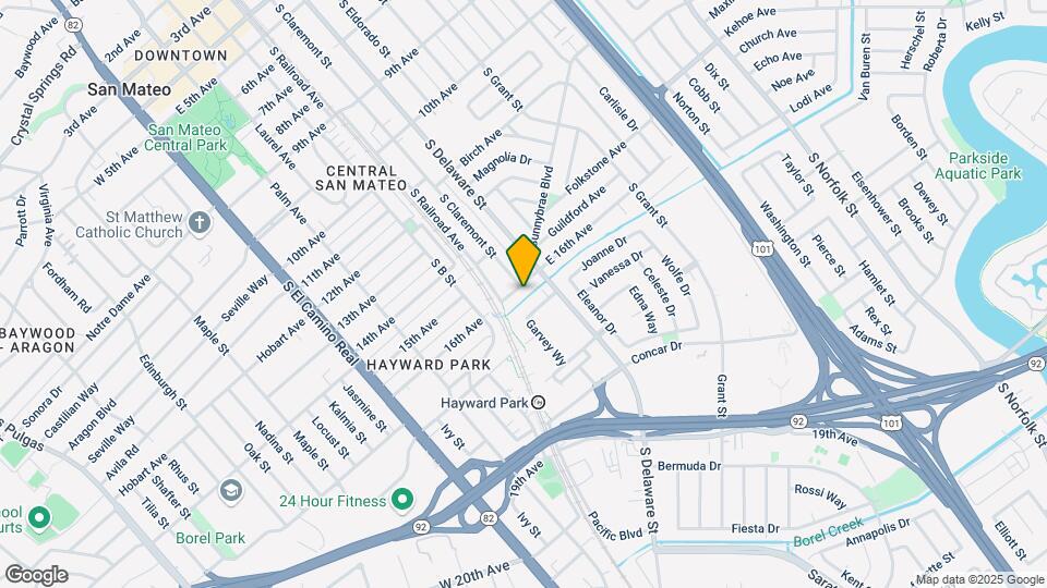 422 East Sixteenth Mapa y Detalles de la Ubicación
