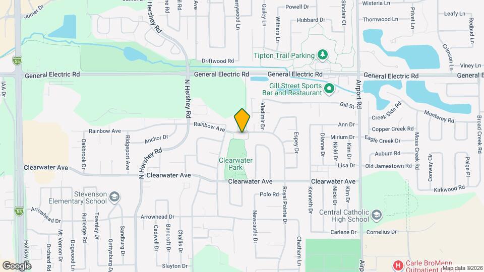 2731 Rainbow Ave Map and Location Details