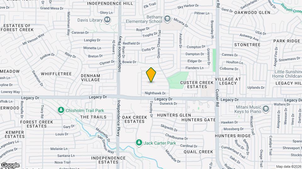 2705 Ithaca Ct Map and Location Details