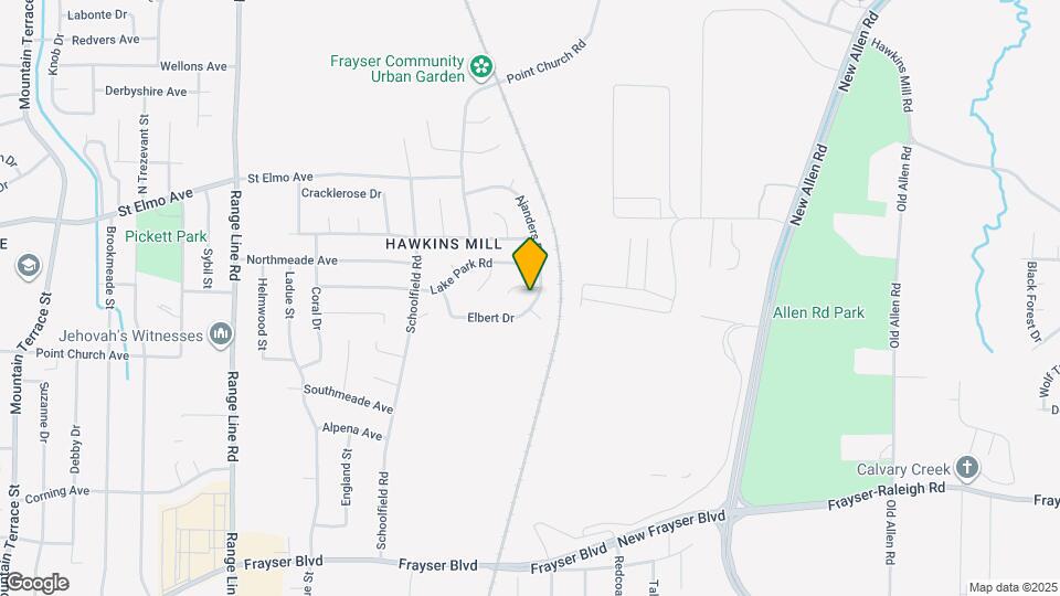 3815 Ajanders Dr Map and Location Details