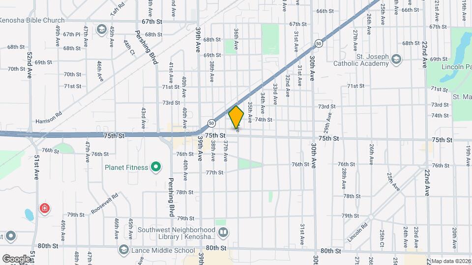 3602 75th St Mapa y Detalles de la Ubicación