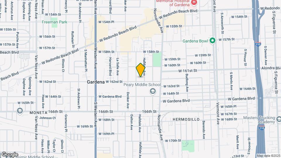 1513 W 162nd St Map and Location Details