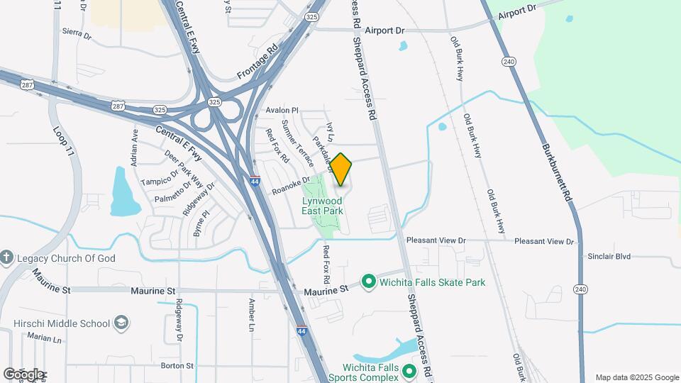 1503 Parkdale Dr Map and Location Details